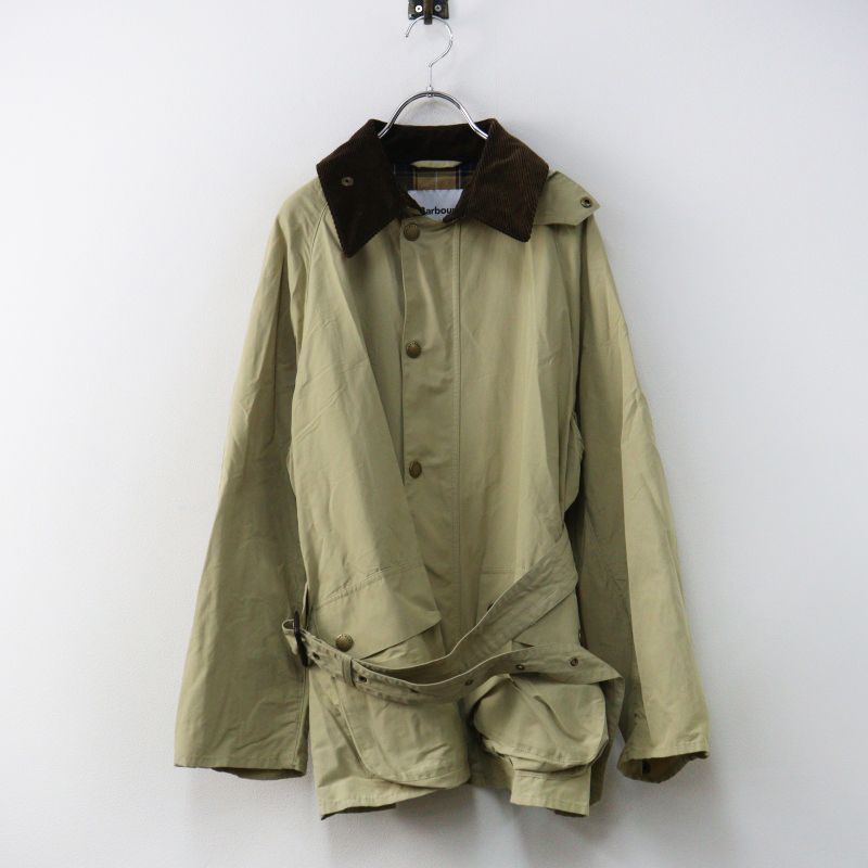 美品 バブアー Barbour BEDALE BELTED JACKET 36＼ベージュ ビデイル
