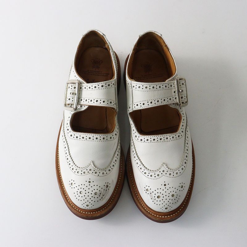 トリッカーズ Tricker's ウィングチップ メリージェーン シューズ 3 1 トリッカーズ Tricker's ウィングチップ メリージェーン シューズ 3 1