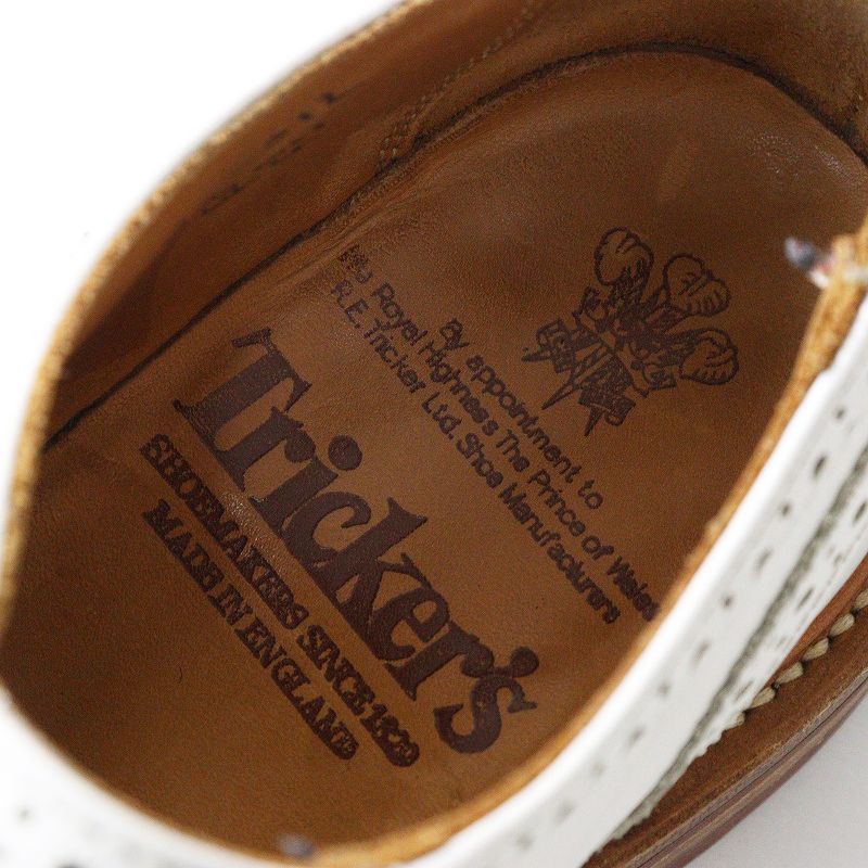 トリッカーズ Tricker's ウィングチップ メリージェーン シューズ 3 1
