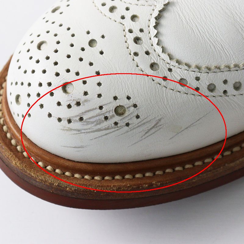 トリッカーズ Tricker's ウィングチップ メリージェーン シューズ 3 1