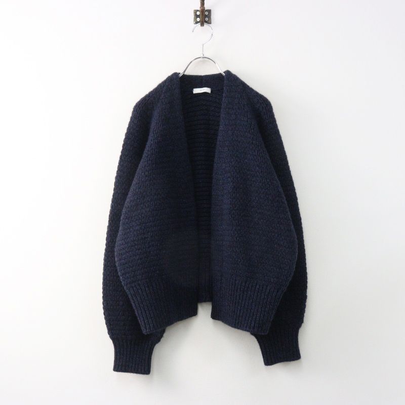 k*n様 ATON ウールカシミヤ　カーディガン　エイトン オンワード樫山 美品 定価6.4万 エイトン ATON WOOL CASHMERE SILK カーディガン 02