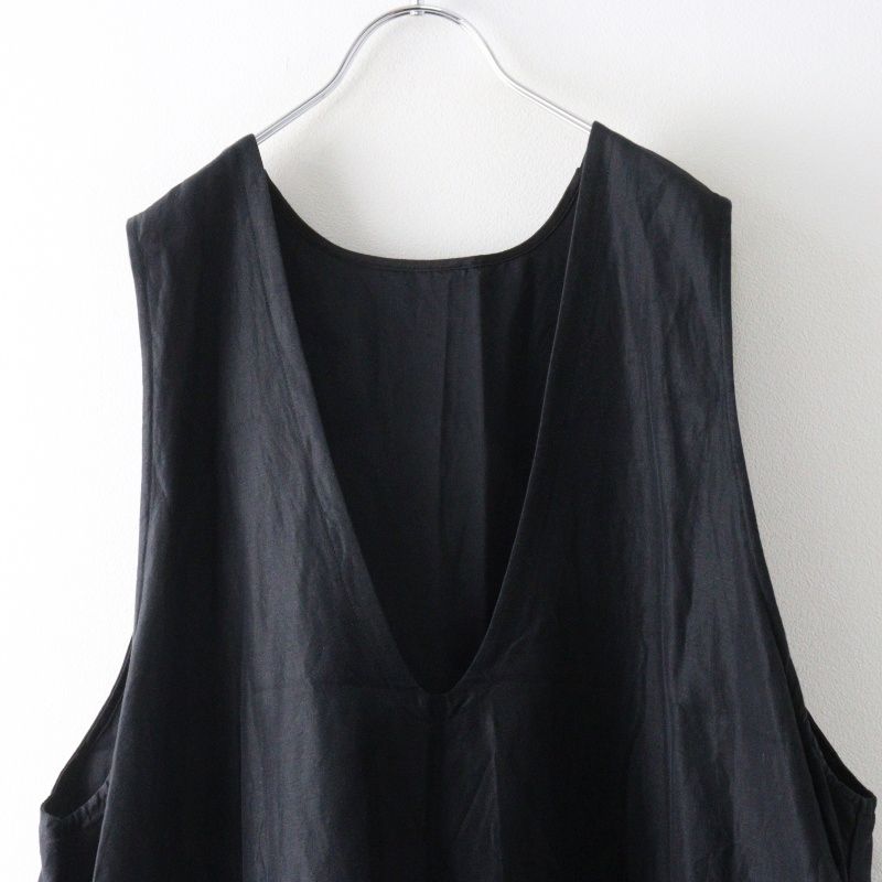 ネストローブ nest Robe コットンラミーバックサテン2wayワンピース F