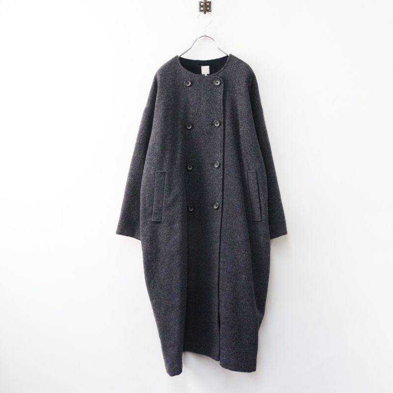 ＊TSUHARU by SM2＊★未使用★ 前立てレース ウール混 コート 未使用 ツハルバイサマンサモスモス TSUHARU by Samansa Mos2 レース