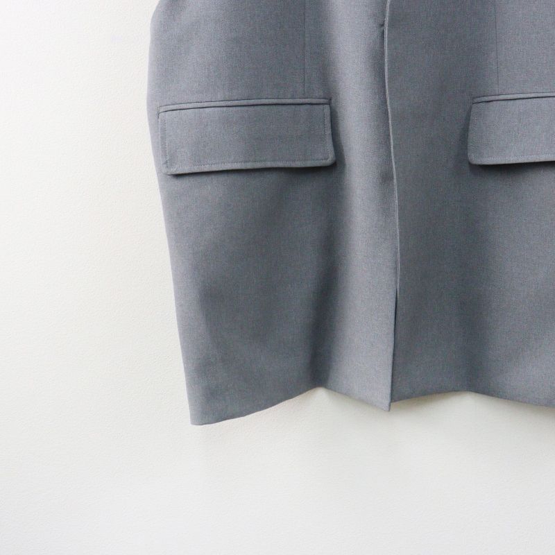 美品 シンゾーン THE SHINZONE BIG VEST ビッグベスト F0‖グレー ジレ