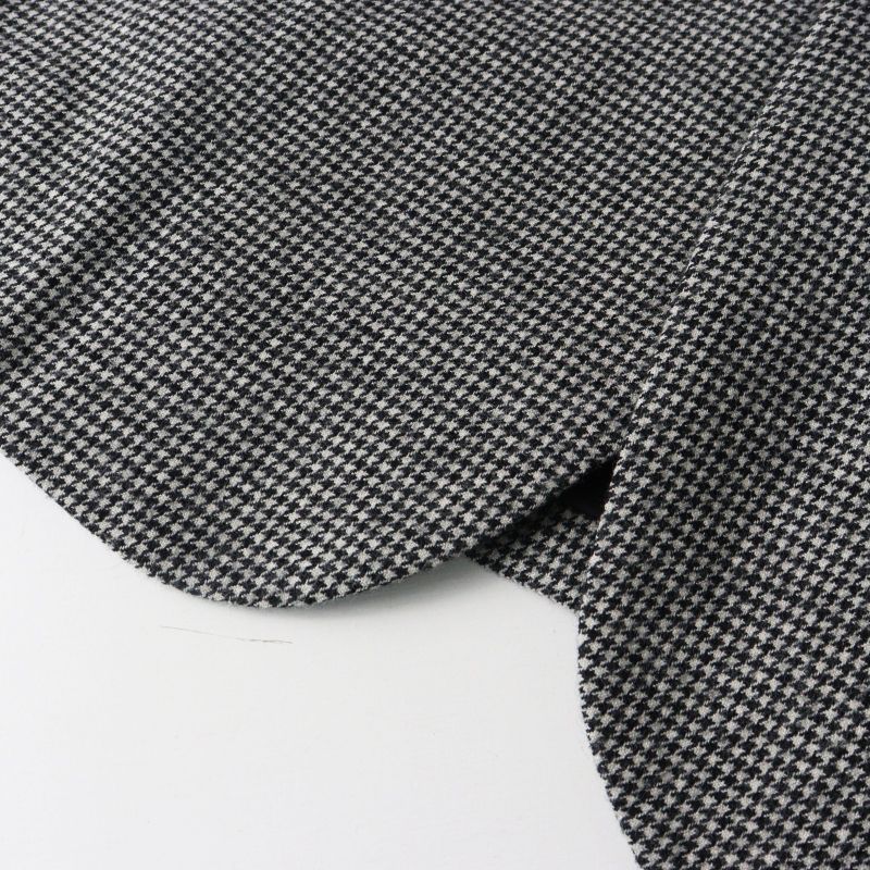 美品 コムコム コムデギャルソン COMME des GARCONS 千鳥格子 ウール