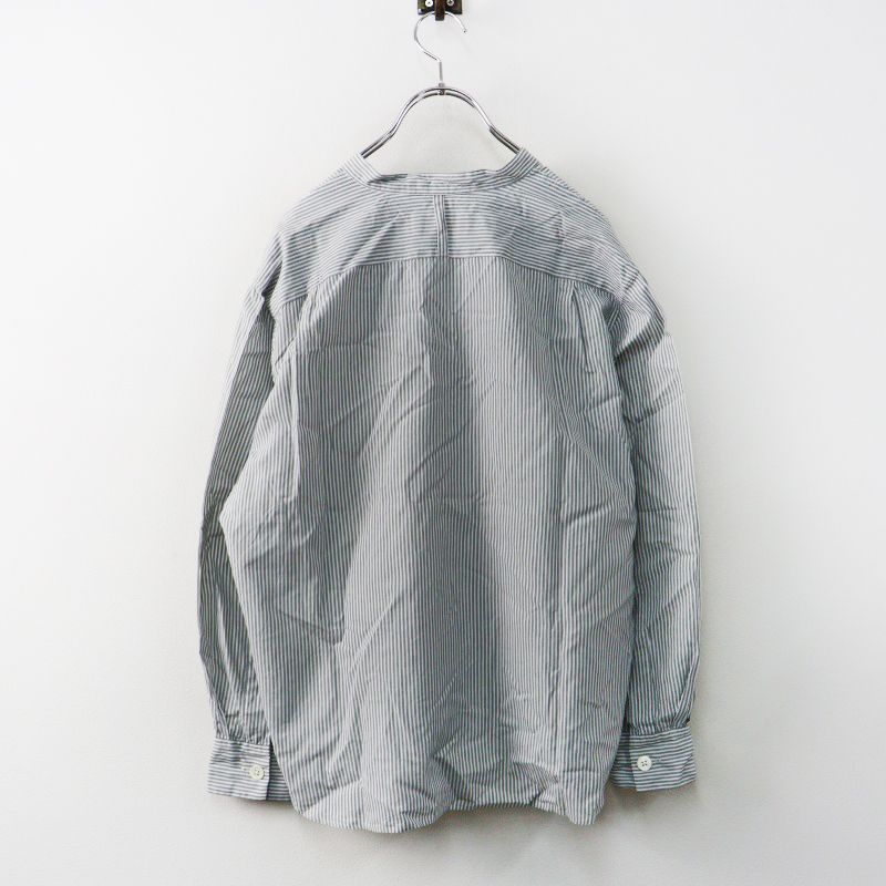 2024SS マーガレットハウエル MARGARET HOWELL SILK COTTON STRIPE