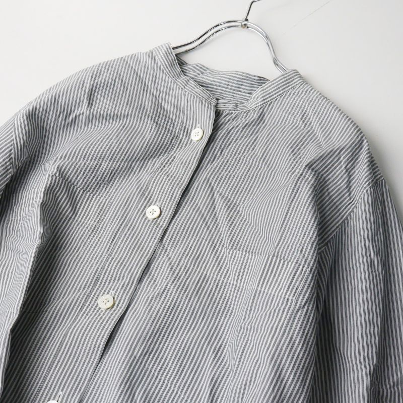 2024SS マーガレットハウエル MARGARET HOWELL SILK COTTON STRIPE