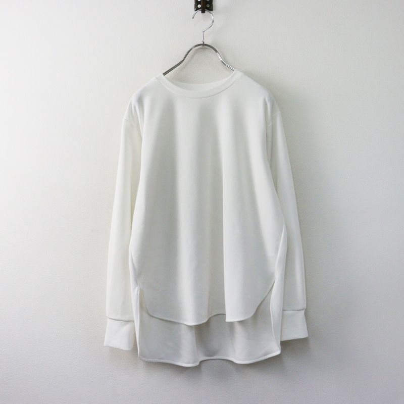美品 定価18700円 ビアズリー BEARDSLEY Tブラウス 長袖カットソー 0