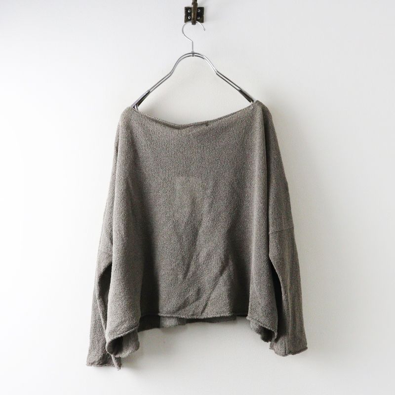 定価25300円 2025SS エヴァムエヴァ evam eva paper yarn pullover
