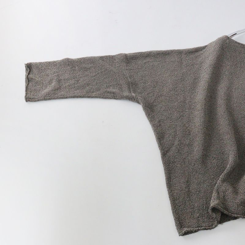 定価25300円 2025SS エヴァムエヴァ evam eva paper yarn pullover