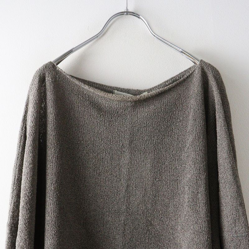 定価25300円 2025SS エヴァムエヴァ evam eva paper yarn pullover