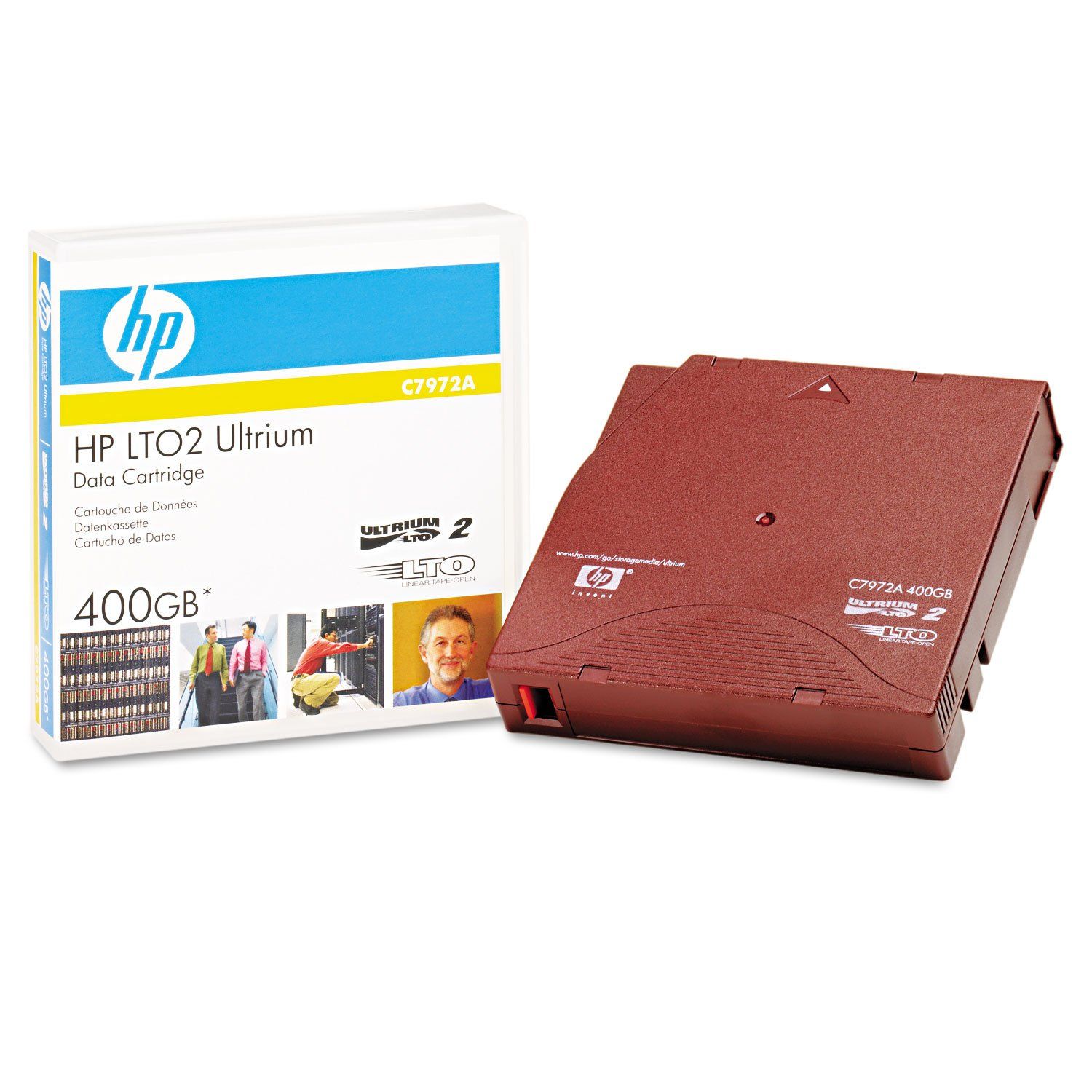 新品 C7972A [HP LTO2 Ultrium 400GB データカートリッジ]