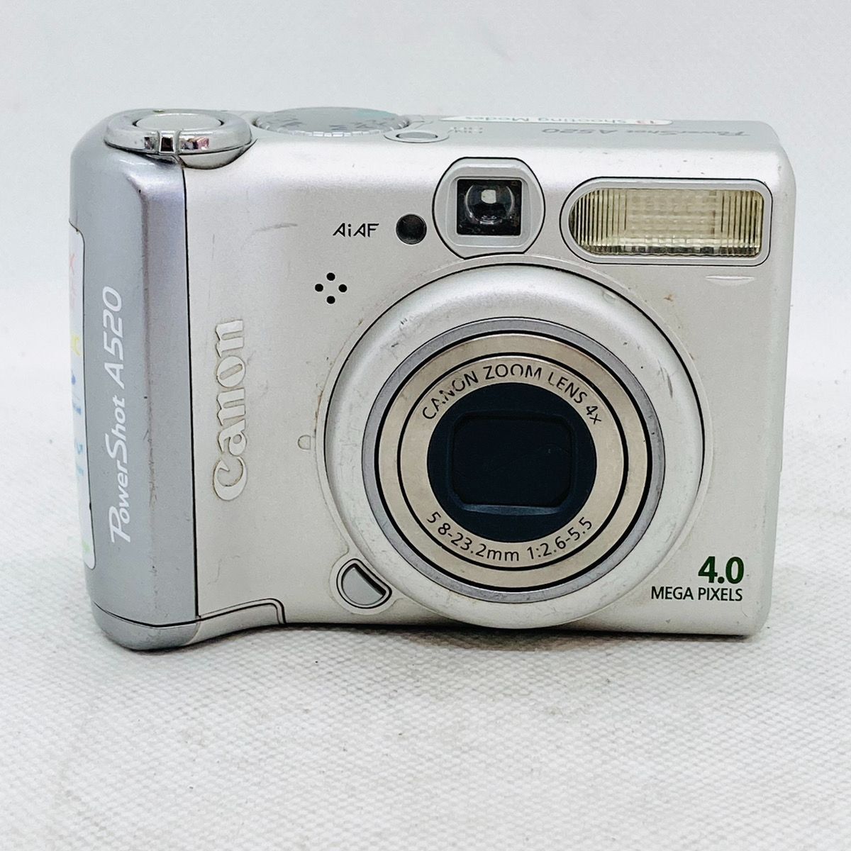 【週末限定値下げ】【美品】Canon Power Shot A520 単三電池 Canon キヤノン POWER SHOT A520 デジタルカメラ - メルカリ