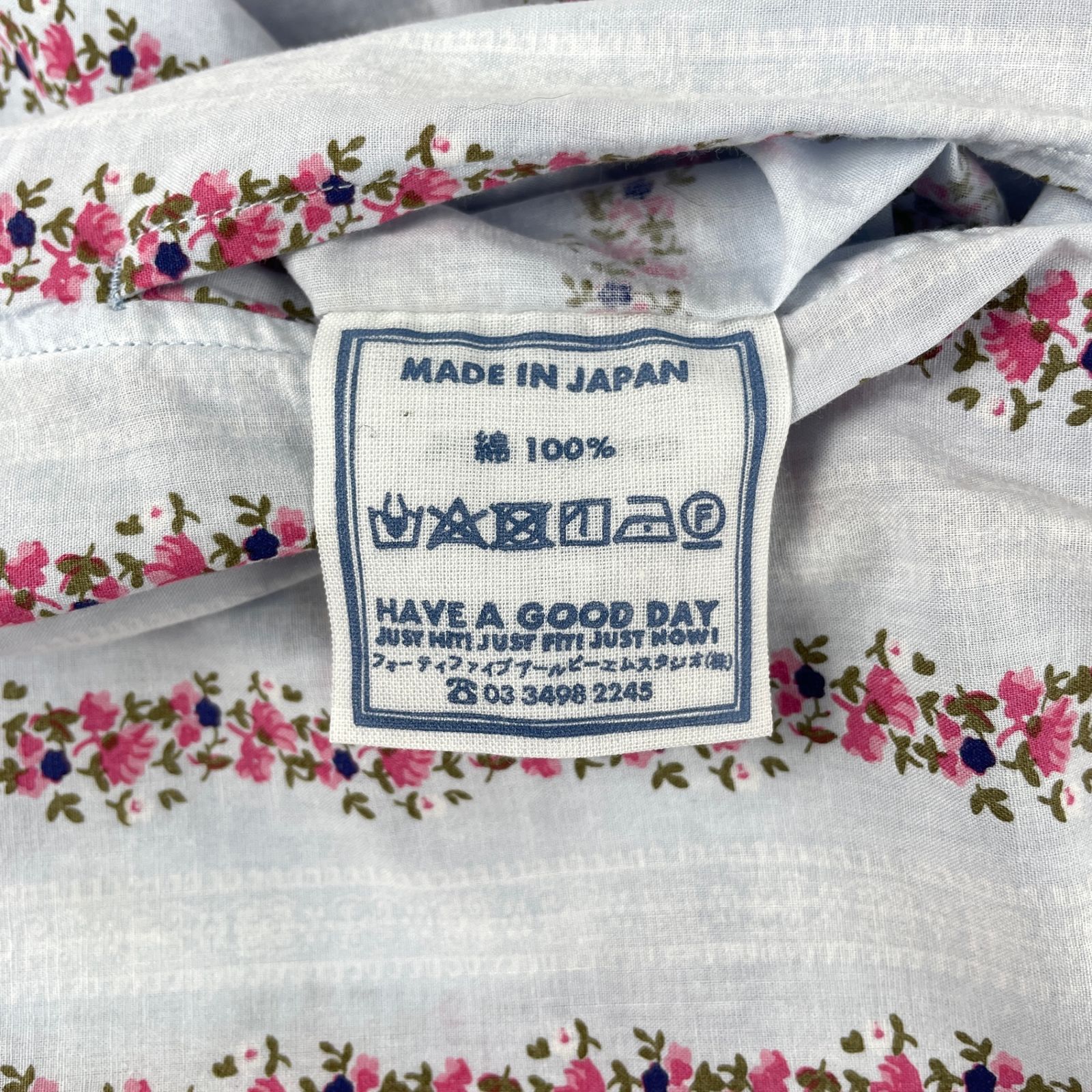 45R 45RM フォーティファイブアール 70450111 タペットのお花柄