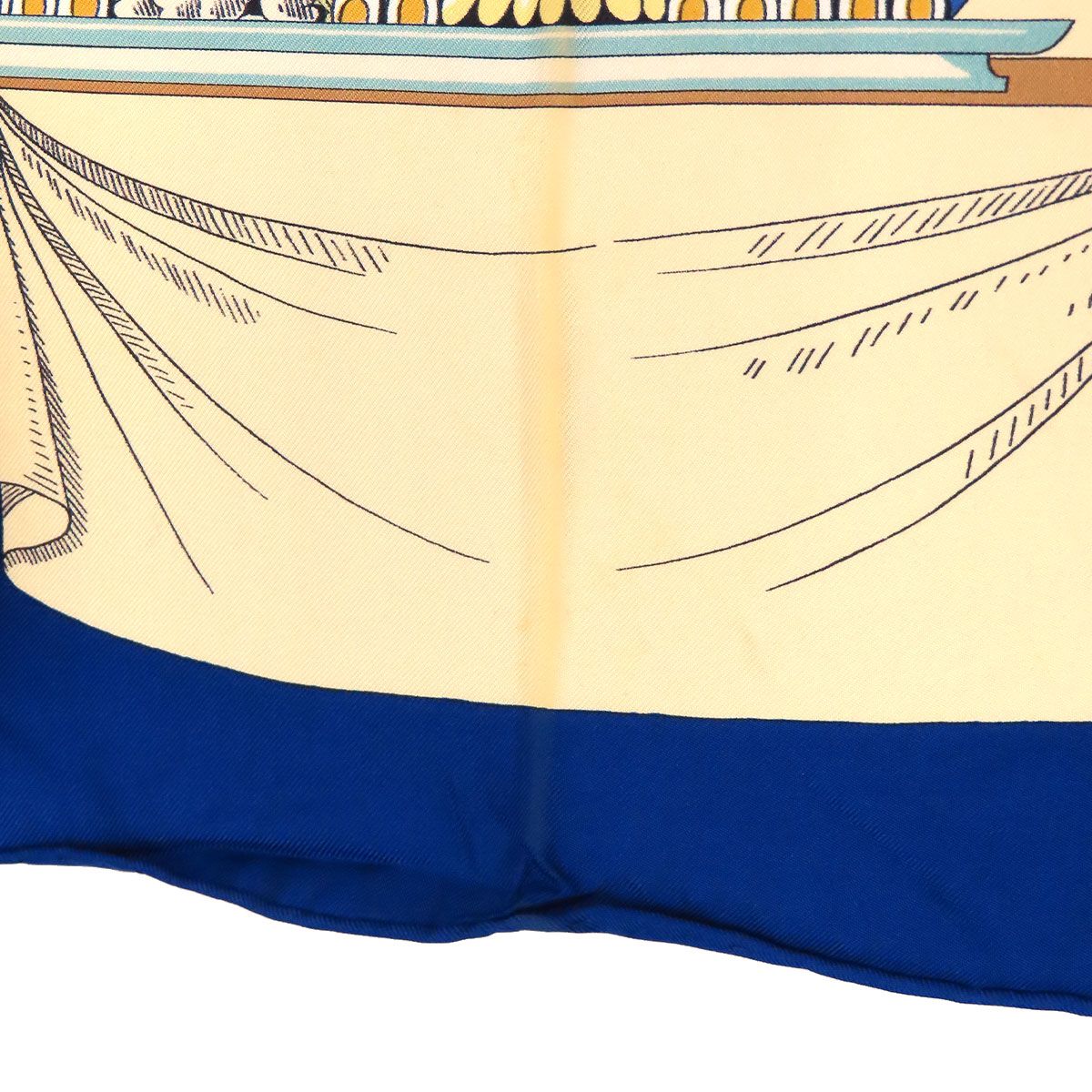 エルメス カレ 90 フランス料理を讃えて スカーフ A LA GLOIRE DE LA CUISINE FRANCAISE ユニセックス ブルー オフホワイト HERMES【中古】 【アパレル・小物】 エルメス カレ 90 フランス料理を讃えて スカーフ A LA GLOIRE DE LA CUISINE FRANCAISE ユニセックス ブルー オフホワイト HERMES【中古】 【アパレル・小物】