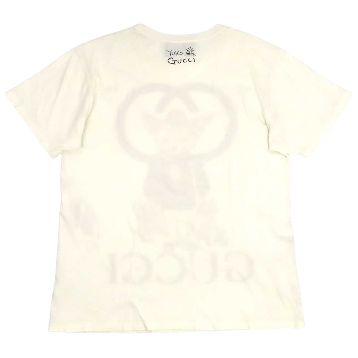 グッチ ヒグチユウコ GG Tシャツ 548334 メンズ ホワイト GUCCI【中古 