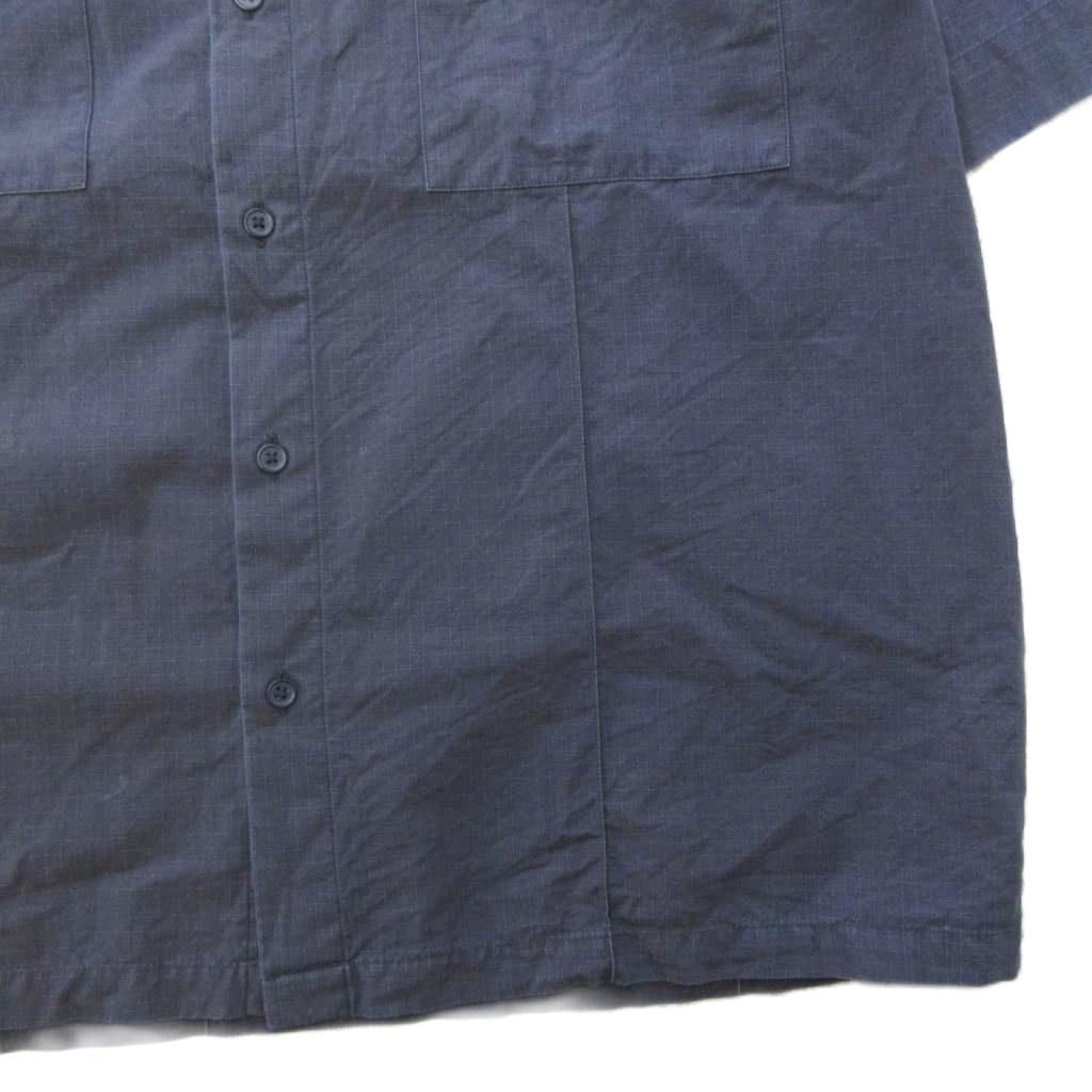 オーラリー AURALEE 21SS WASHED FINX RIPSTOP CHAMBRAY HALF SLEEVED