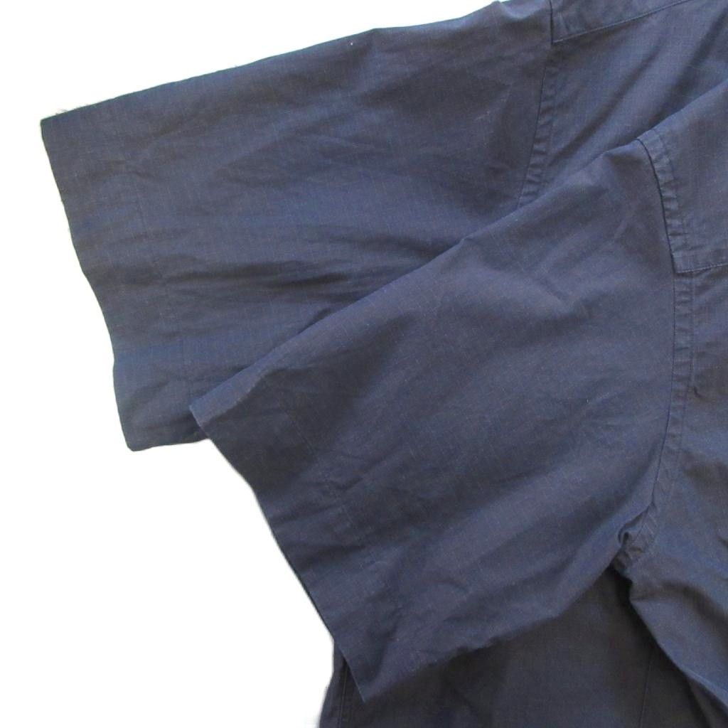 オーラリー AURALEE 21SS WASHED FINX RIPSTOP CHAMBRAY HALF SLEEVED 