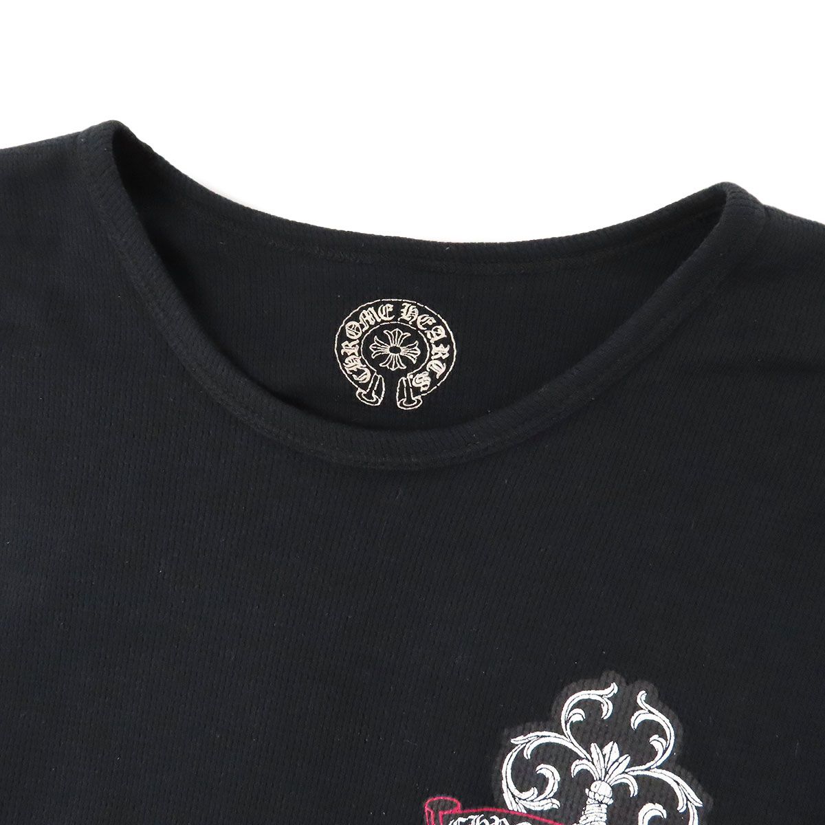 クロムハーツ ダガー プリント ロングスリーブ Tシャツ メンズ