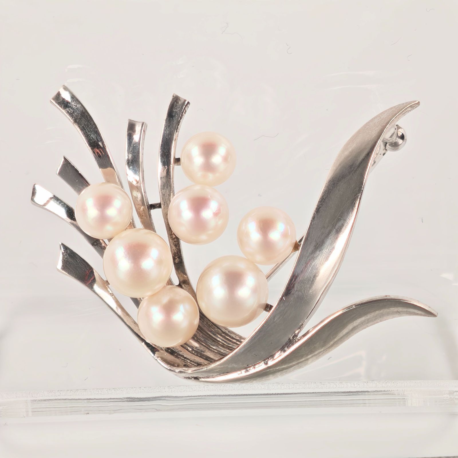 MIKIMOTO ミキモト 真珠 パール ブローチ - メルカリ