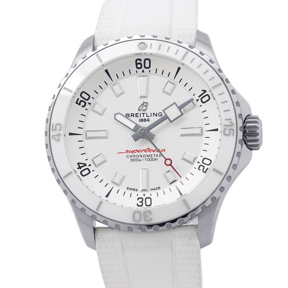 ブライトリング スーパーオーシャン オートマチック 42 ジャパンエディション A17375A71A1S1 BREITLING 腕時計 白文字盤
