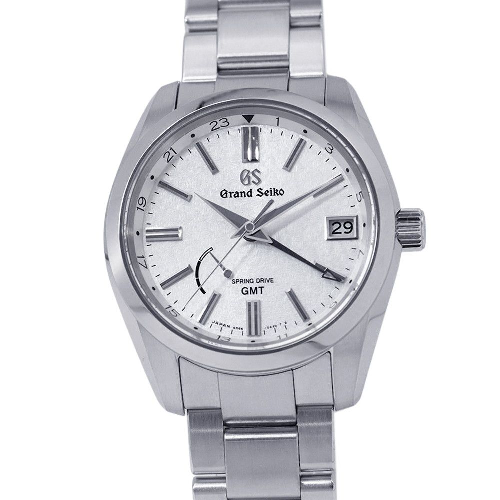 セイコー グランドセイコー ヘリテージコレクション スプリングドライブ GMT SBGE279 SEIKO 腕時計 シルバー文字盤