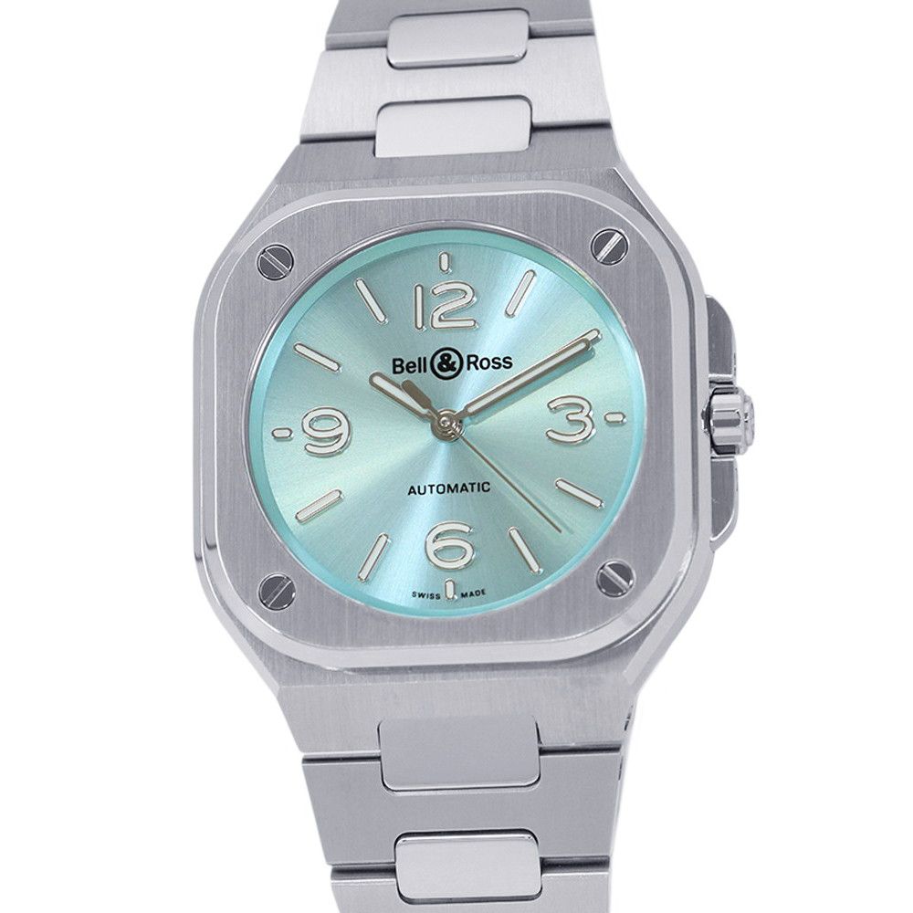 ベル＆ロス BR-05 36 mm アイスブルースティール BR05A-S-BU-ST/SST Bell & Ross 腕時計 アイスブルー文字盤