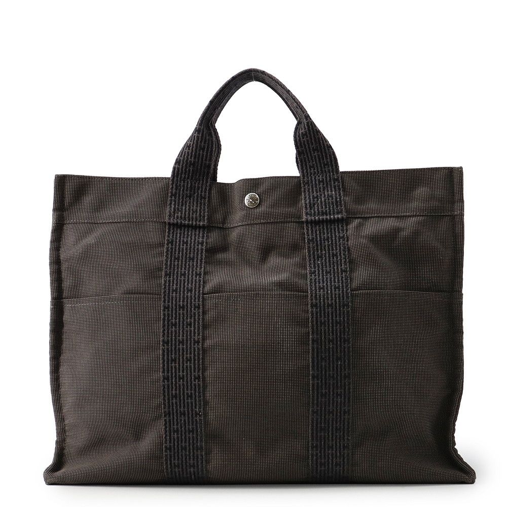 エルメス トートバッグ エールライントートMM キャンバス HERMES