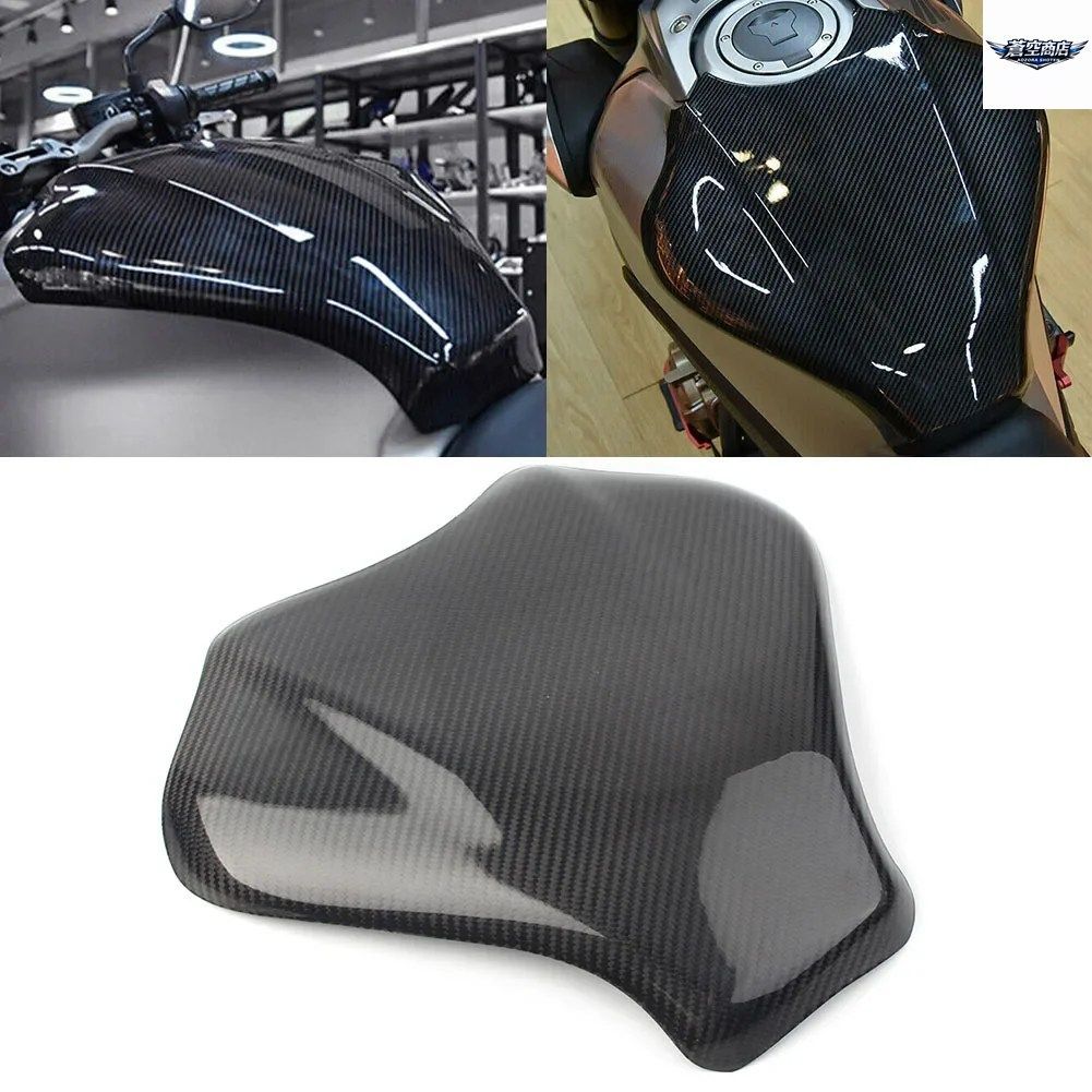 ホンダ CB650R 2019 2020 カーボンファイバー ABS オートバイ用ガソリン燃料タンクカバーガード