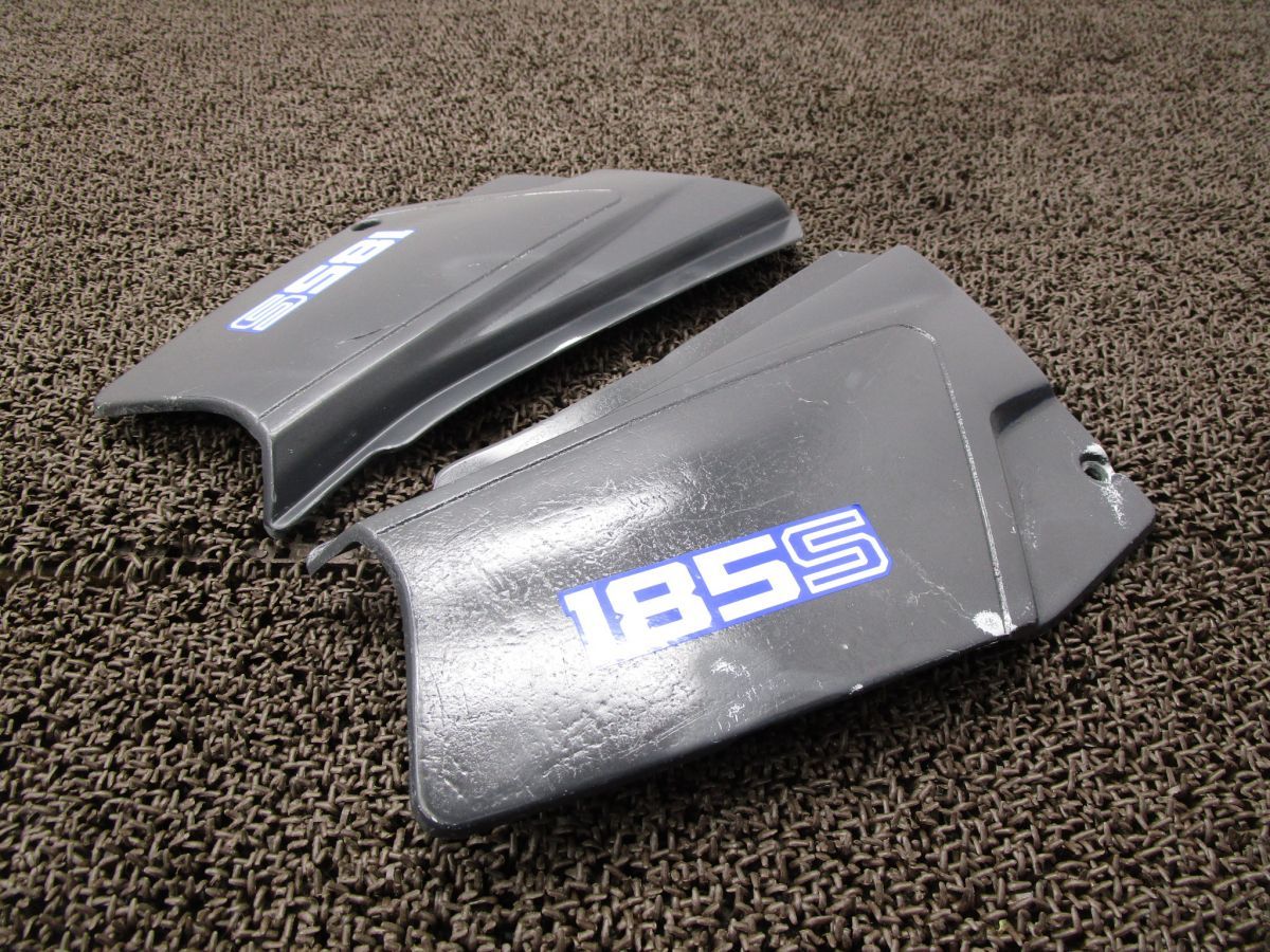 XL185S サイドカバー 左右 ▲B6500!L185S ホンダ 【 L185SE 】 キャブ車 動画有