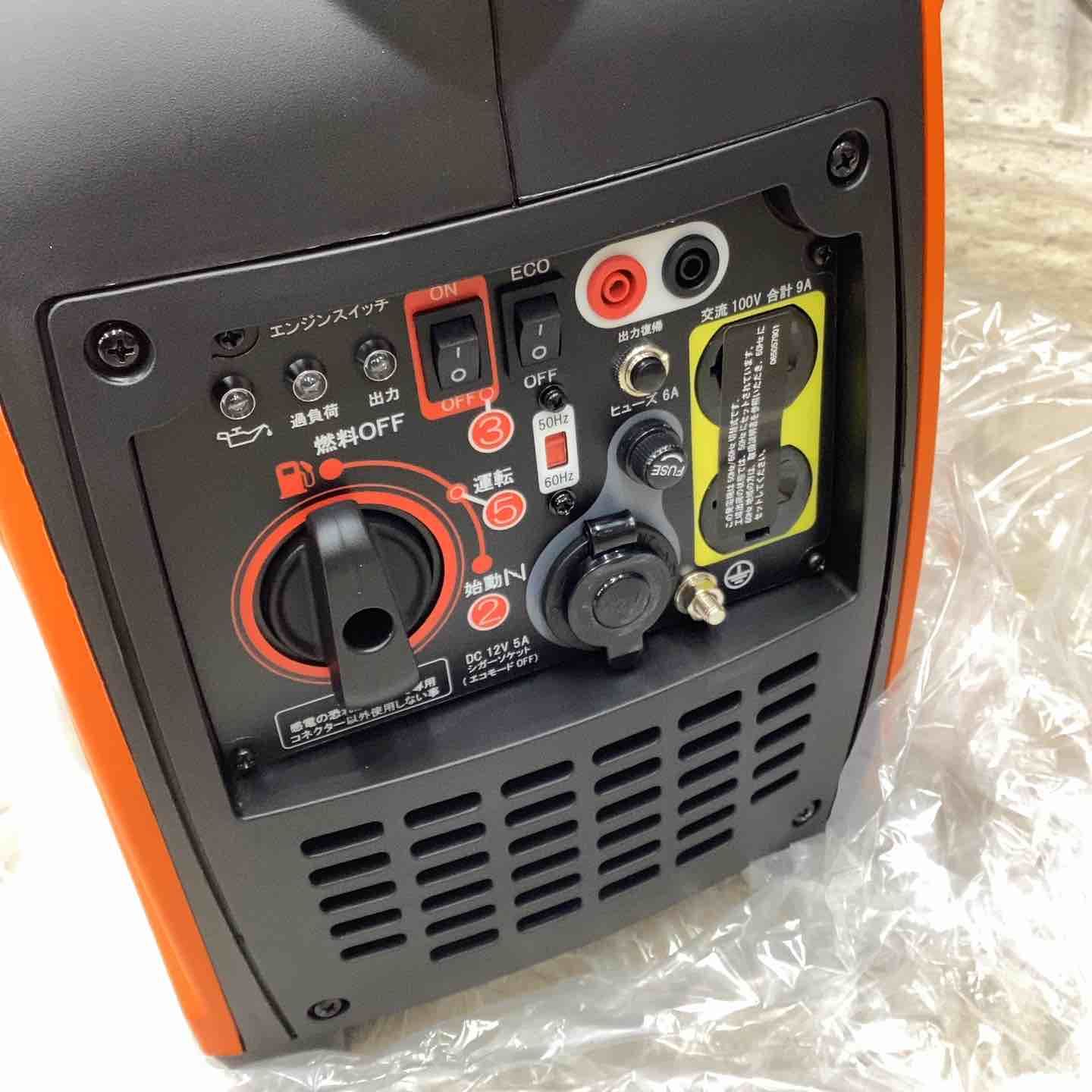 ☆工進 インバーター発電機 GV-9i【越谷店】 - メルカリ