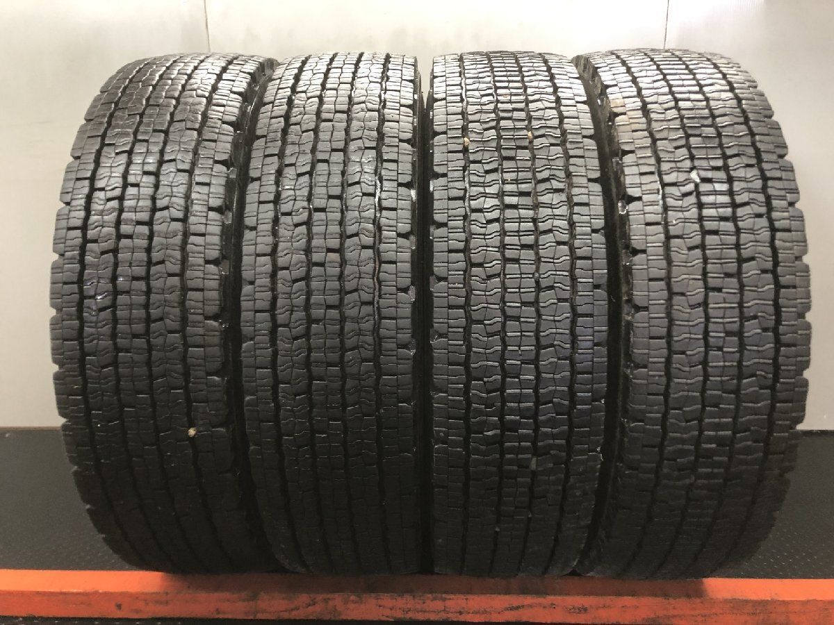 札幌発 引取OK DUNLOP SP002 225/80R17.5 123/122L 17.5インチ トラックタイヤ スタッドレス 4本 2025年製 バリ溝 レンジャー等　(STT225)