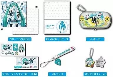 【中古】PSVITAハード 初音ミク Project DIVA-f アクセサリーセット