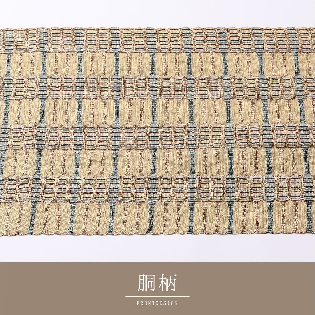 特価！八寸名古屋帯 Sランク 帯丈339cm 正絹 全通 松葉仕立て 織り