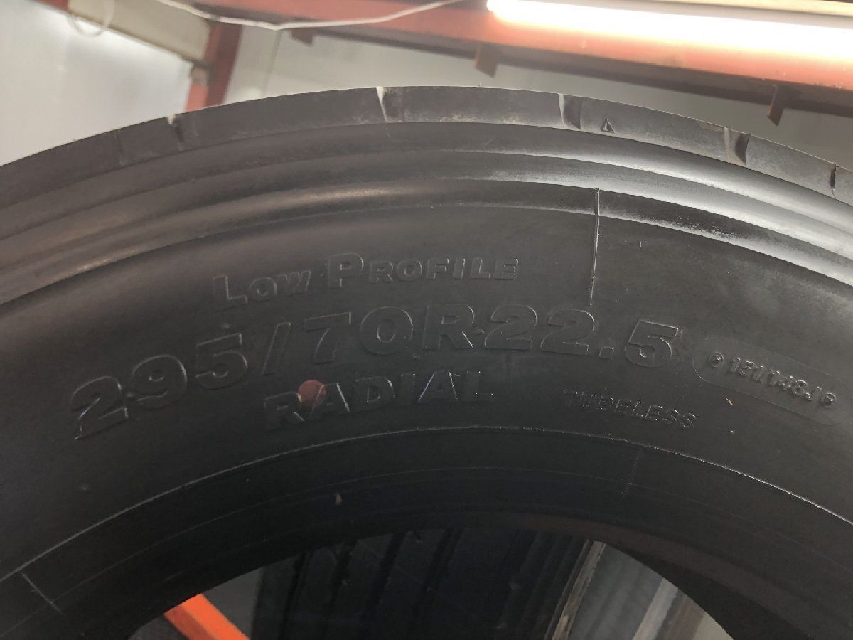 新車外し】札幌発 引取OK BS R173 295/70R22.5 151/148J 22.5インチ