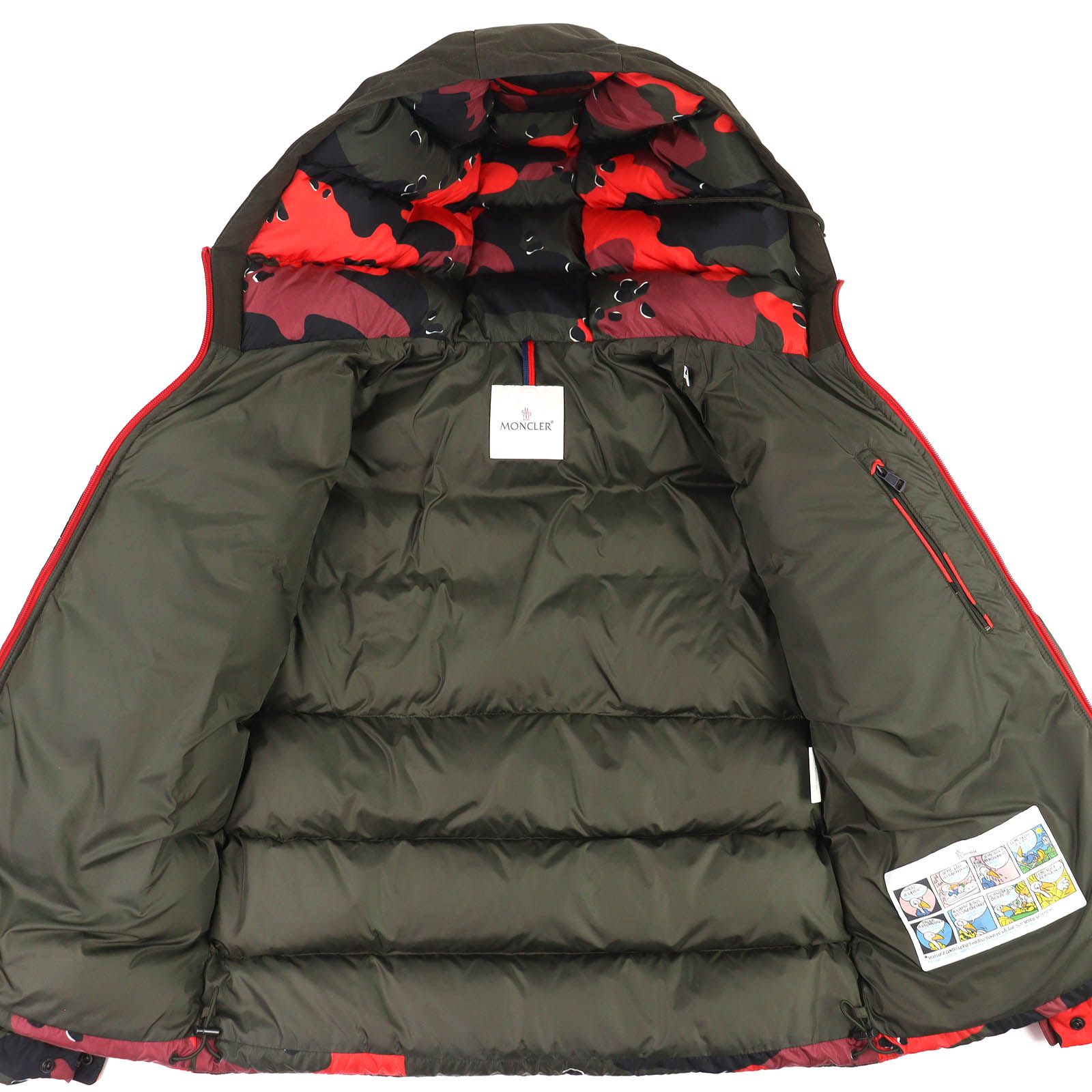 極美品△MONCLER モンクレール EYMERIC エメリック カモフラージュ柄 