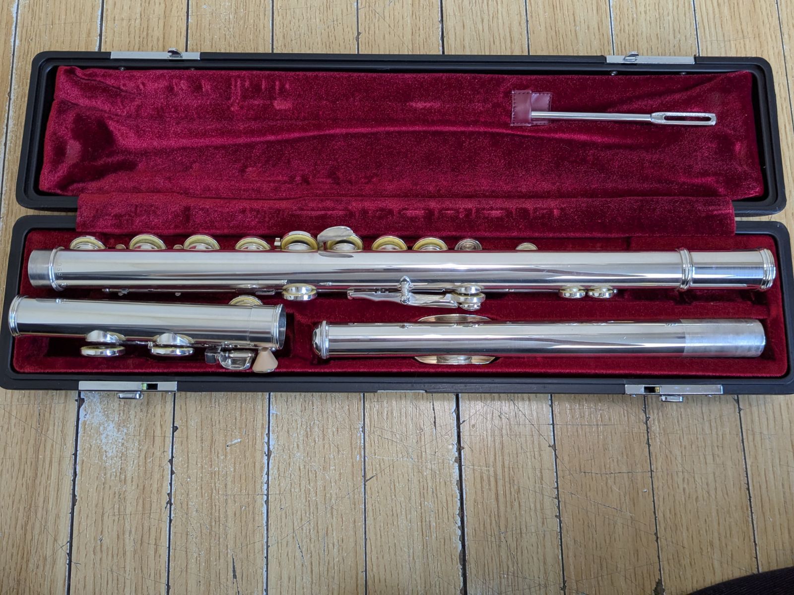 YAMAHA ヤマハ フルート YFL311 YFL-311 頭管銀製Eメカ - メルカリ