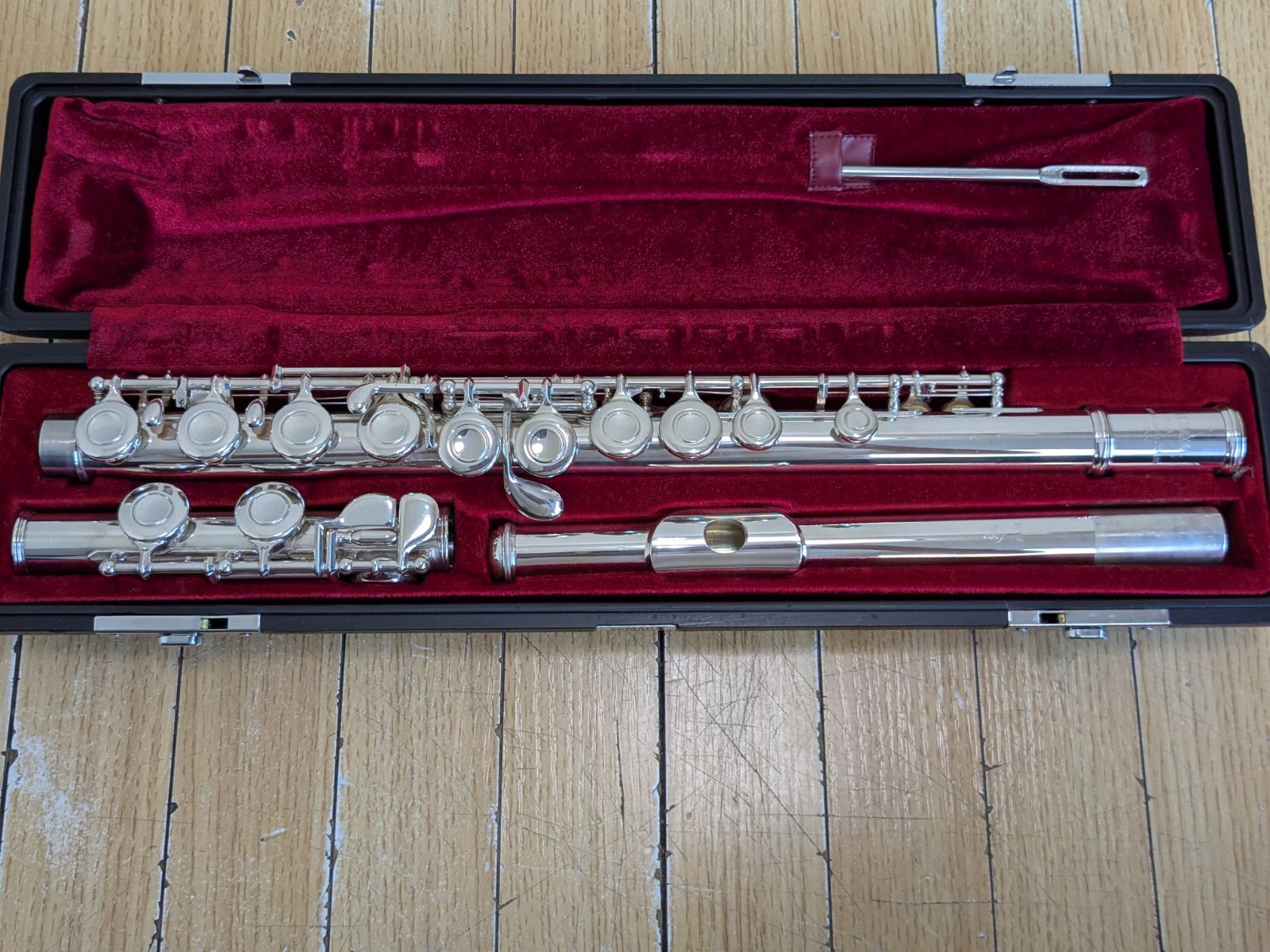 YAMAHA ヤマハ フルート YFL311 YFL-311 頭管銀製Eメカ - メルカリ