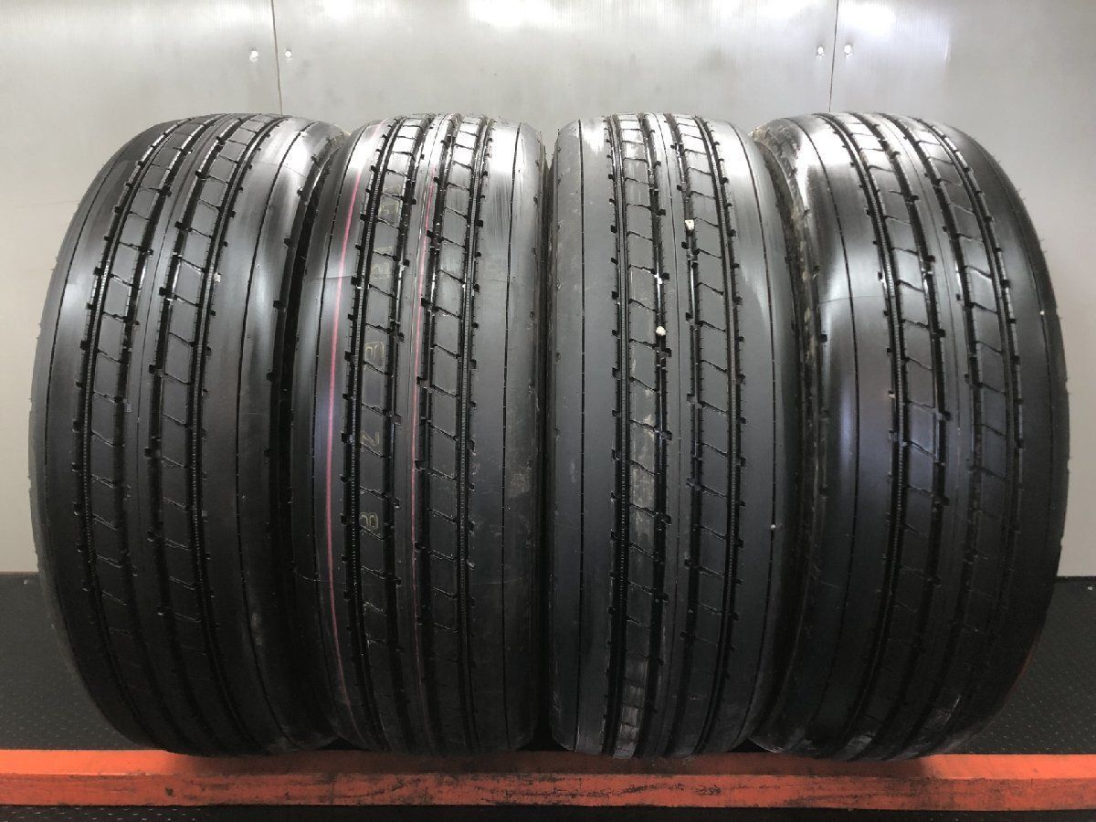 【新車外し】2025年製 札幌発 引取OK BS R173 245/70R19.5 136/134J 19.5インチ トラックタイヤ 夏タイヤ 4本 低床 大型トラック　(STT227)