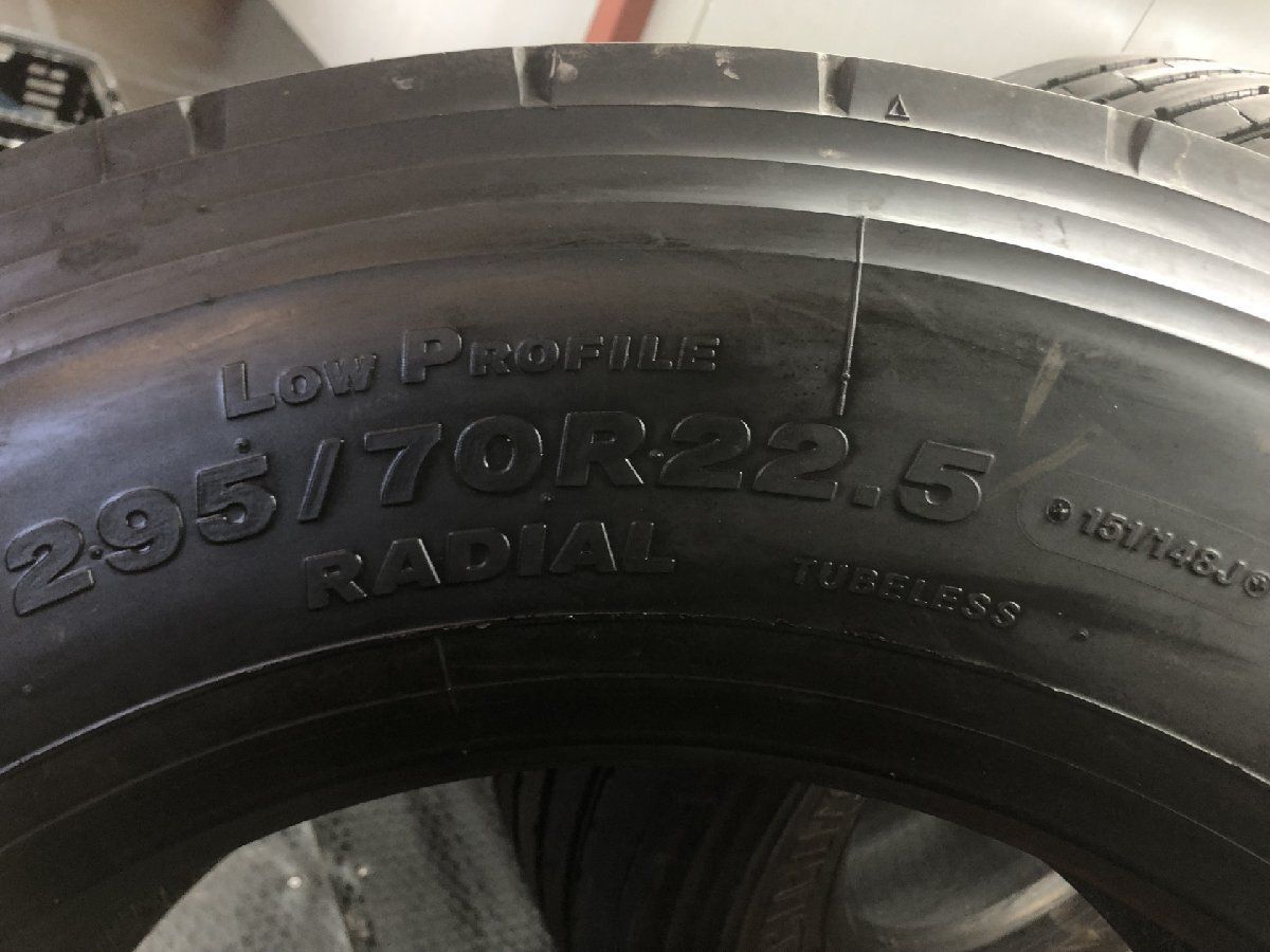 新車外し】札幌発 引取OK BS R173 295/70R22.5 151/148J 22.5インチ 