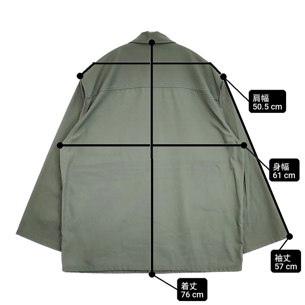 Graphpaper Wooly Cotton Military Jacket 定価30800円 GM211-30051