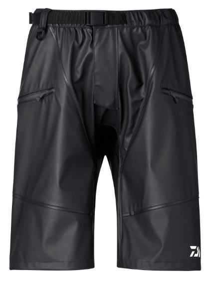 ダイワ PUオーシャンレインハーフパンツ DR-6426P ブラック 2XLサイズ｜ウェア｜釣具 daiwa