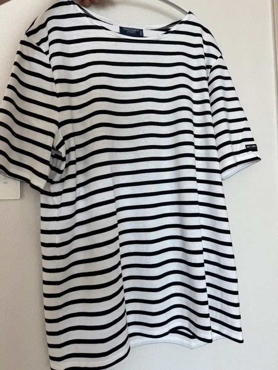 SAINT JAMES セントジェームス ストライプ 半袖Tシャツ 新品 L