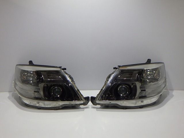 10系 アルファード ヘッドライト左右 HID ANH MNH 10/15 後期 58-17 7 81110/81150-58070 コーティング 260513087