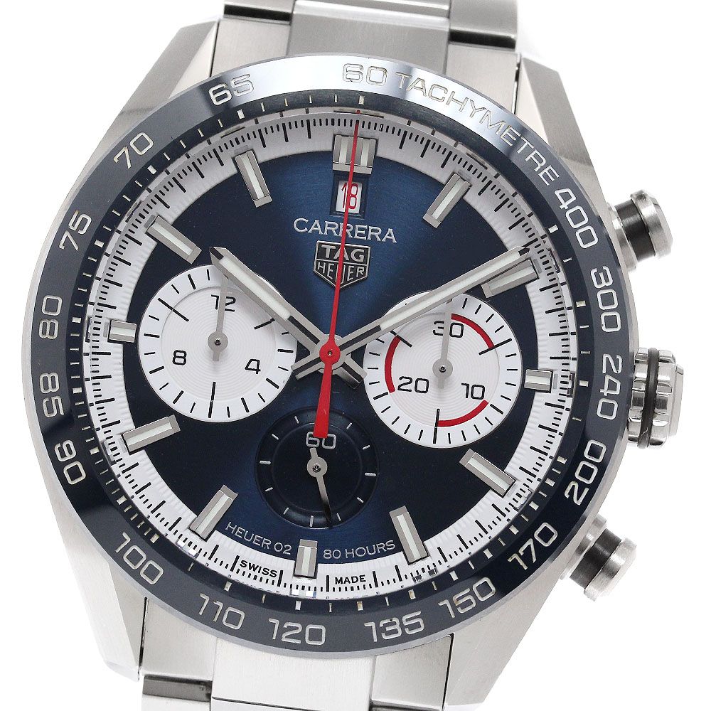 タグホイヤー TAG HEUER CBN2A1E/BA0643 カレラ スポーツクロノグラフ 160周年リミテッド 自動巻き メンズ 良品 箱・保証書付き_951973