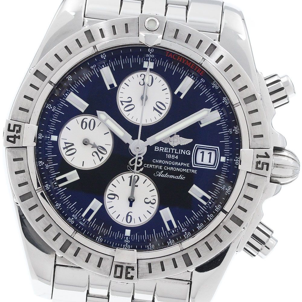 ブライトリング BREITLING A13356 クロノマット エボリューション デイト 自動巻き メンズ _956519