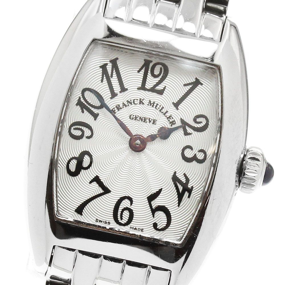 フランクミュラー FRANCK MULLER 2502QZ トノウ カーベックス クォーツ レディース 箱付き_954851