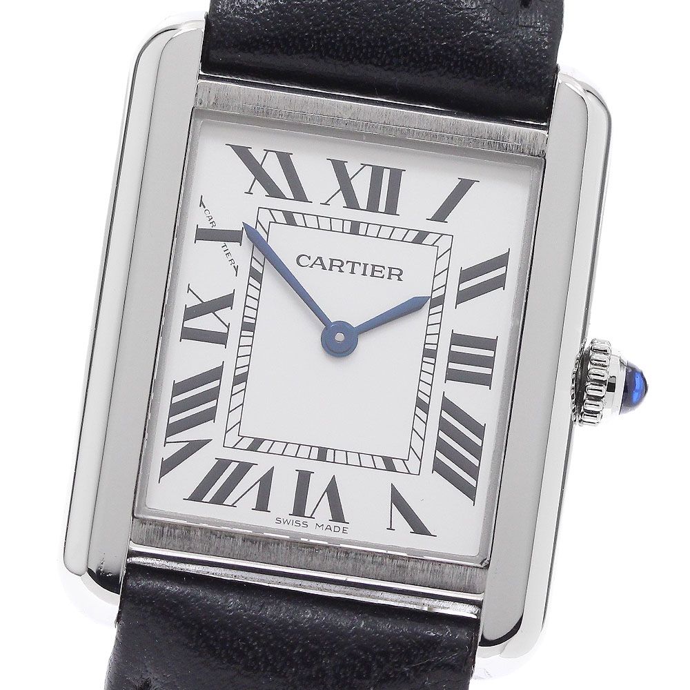 カルティエ CARTIER WSTA0030 タンクソロSM クォーツ レディース _958816