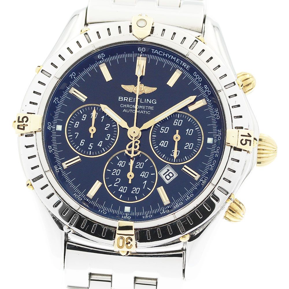 ブライトリング BREITLING B35312 シャドウ フライバック クロノグラフ 自動巻き メンズ _956902