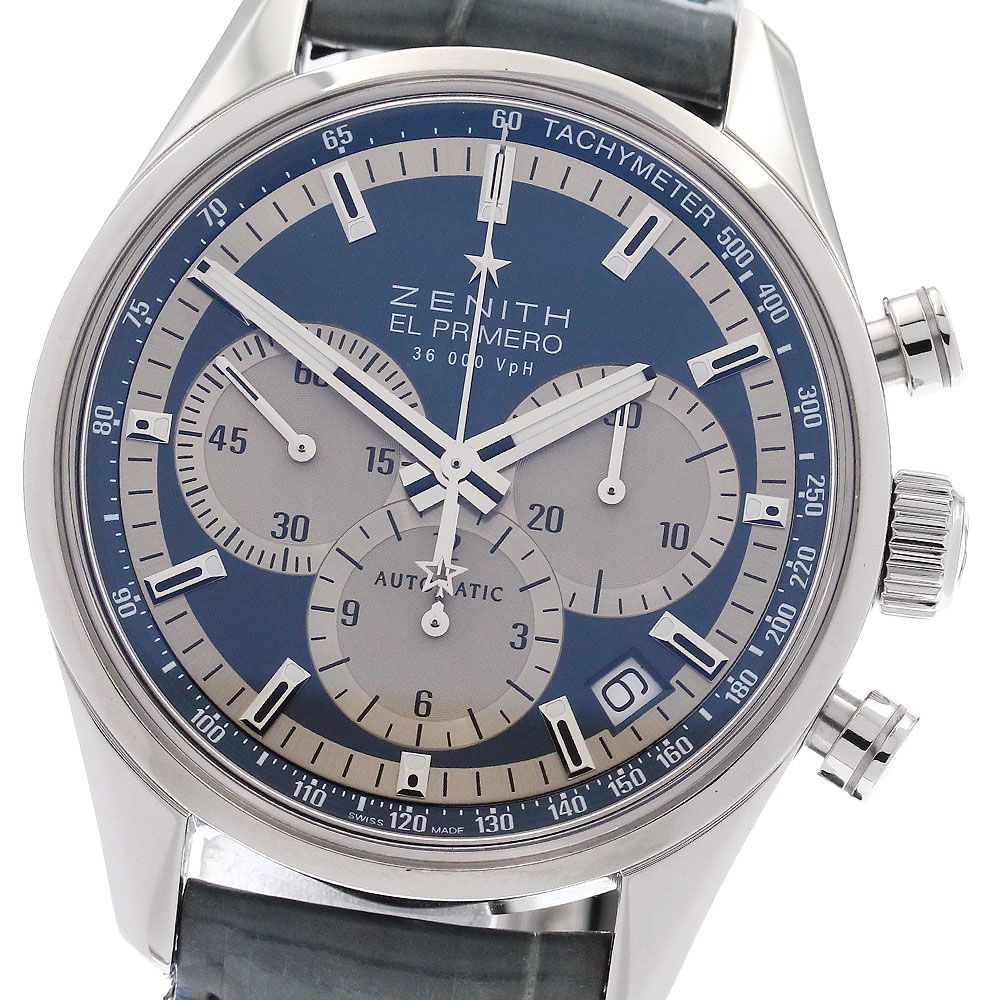 ゼニス ZENITH 03.2150.400/51.C705 エルプリメロ 36000VPH クロノグラフ 自動巻き メンズ 箱・保証書付き_959678